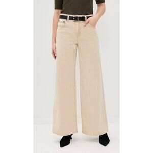 ASKK NY Atomic Wide Leg Jeans in Ecru 29
